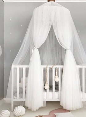 Mosquito Net Hanging Tent Star Decoration Baby Bed Crib Cano