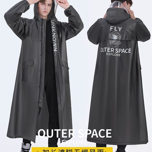 Electric bicycle raincoat motorcycle long rainproof poncho