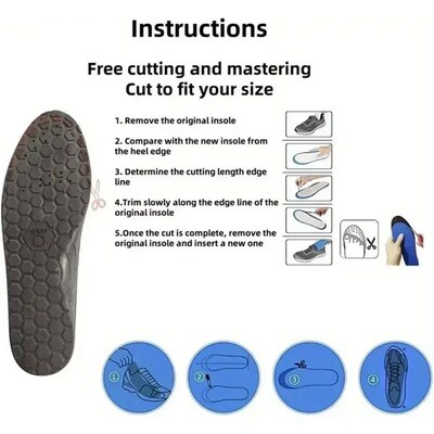 Magnetic Therapy Massage Insoles Foot Acupressure Enhanced M