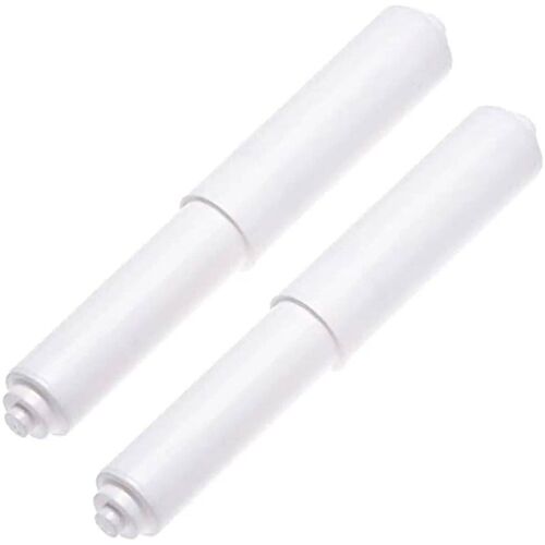 2pcs Adjustable Toilet Paper Holder with Spring - Durable Pl