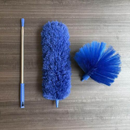 Telescopic feather duster for ceiling dusting除尘掸一杆多头