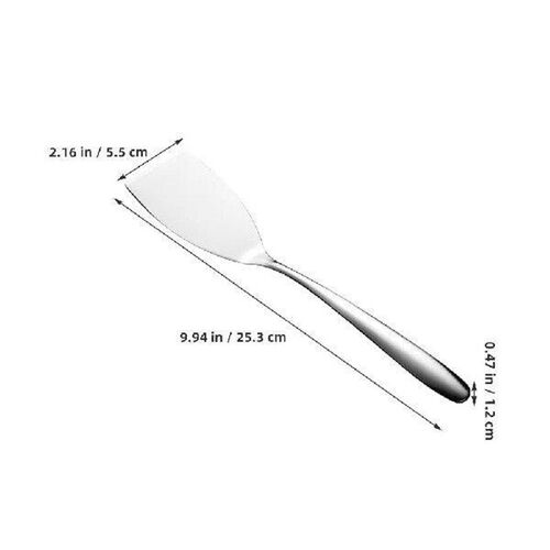 2 Pcs Small Frying Spatula Practical Cooking Tool Steak