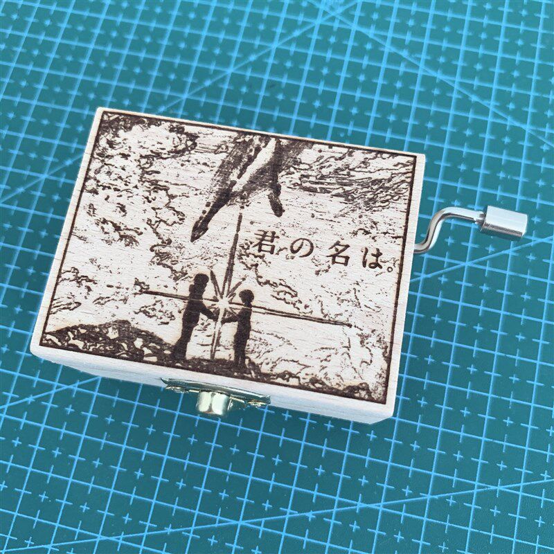 你的名字 手摇式音乐盒 八音盒 视频展示