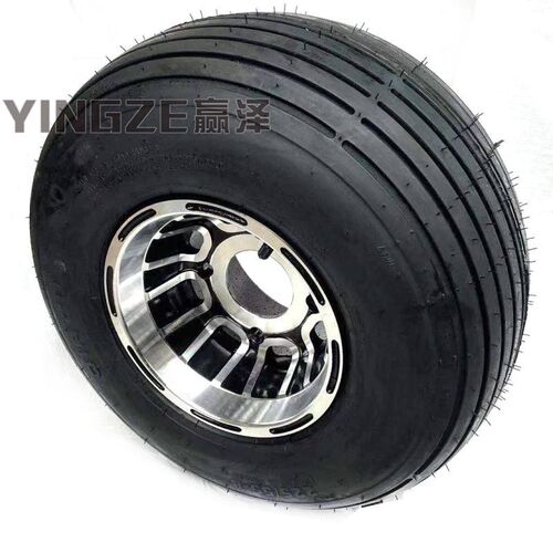 改装四轮沙滩车卡丁车18X9.50-8寸直纹轮胎225/55-8公路胎铝轮毂