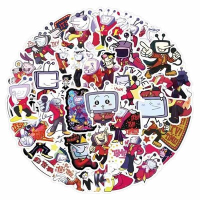 55PCS Fun Tenna Graffiti Stickers Waterproof DIY Graffiti Ph