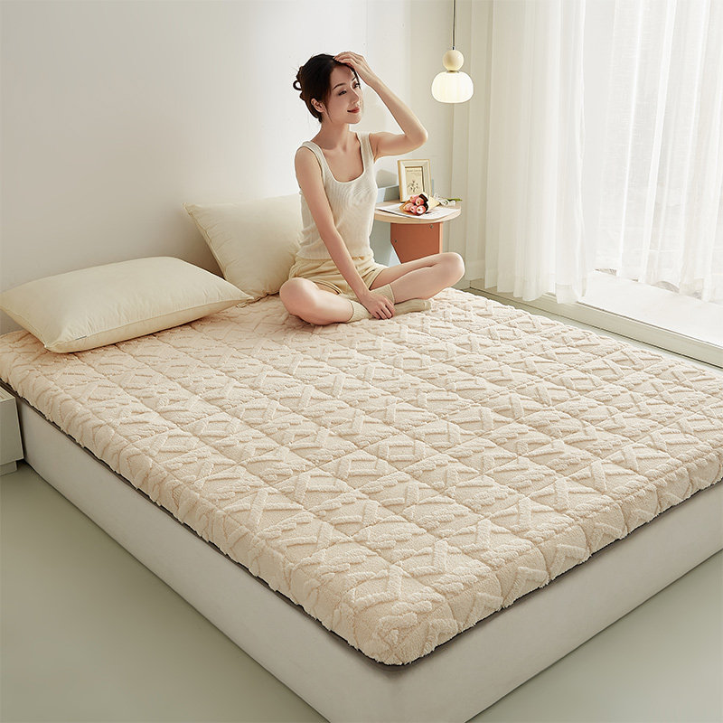 冬季塔芙绒抗菌床垫单人保暖软垫学生宿舍防滑铺底加厚垫子,床上用品,床垫/床褥/床护垫/榻榻米床垫,淘宝优惠券,粉丝福利购,淘宝优惠卷