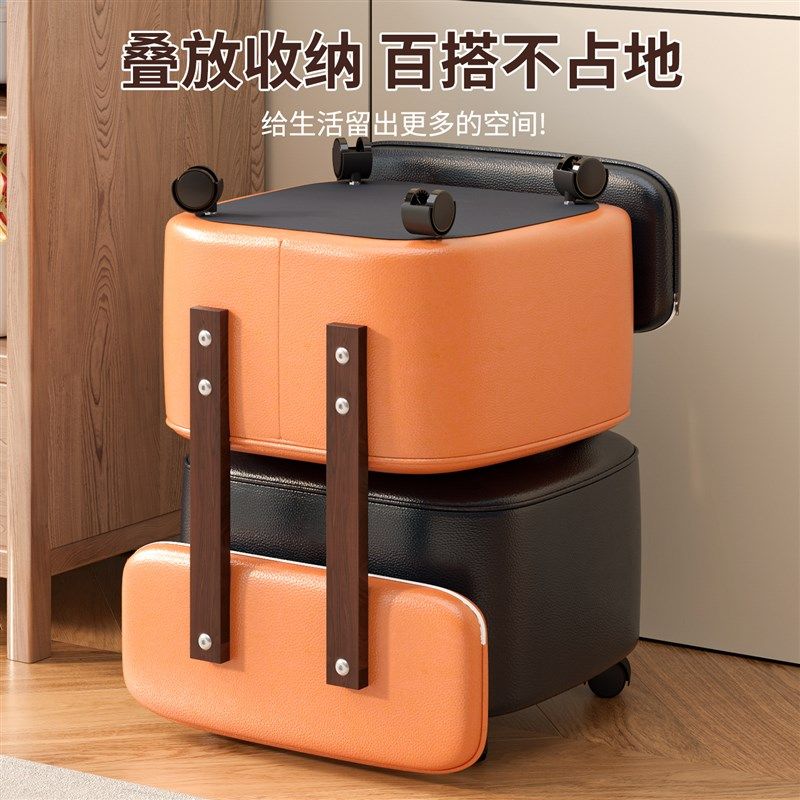 门口穿鞋溜溜椅移动客厅板凳滑轮矮凳万向轮小椅子家用换鞋凳,住宅家具,万向轮凳,淘宝优惠券,粉丝福利购,淘宝优惠卷