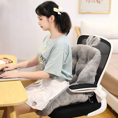 坐垫靠背一体办公室久坐屁股垫地上椅子靠垫学生宿舍椅垫软座垫子