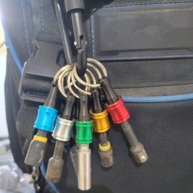 6pcs/Set 1/4  Hexagonal Shank Screwdriver Head Holder Extens