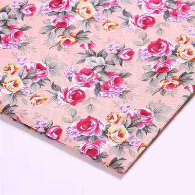 100x100cm Wholesale Polyester FabricPrinted Cloth Sewing Qui