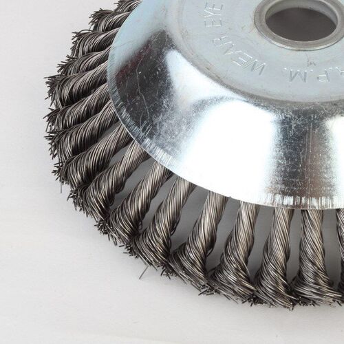 Garden Weed Cutter Steel Wire Brush Break-proof Rounded Edge