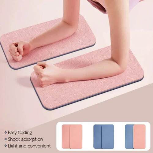 2Pcs Yoga Knee Pad Cushion Soft TPE Pad Support Protective P