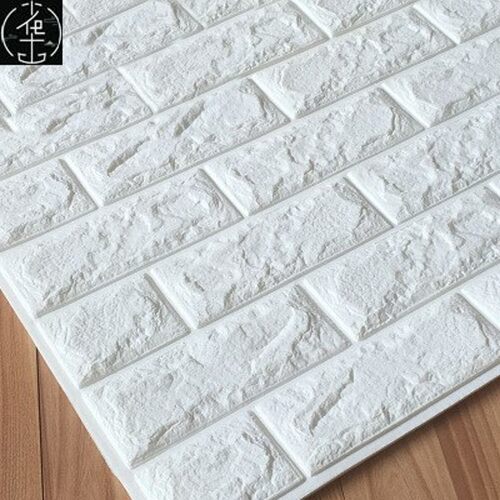 3D Brick Wall Stickers Wallpaper Decor Foam Waterproor壁纸