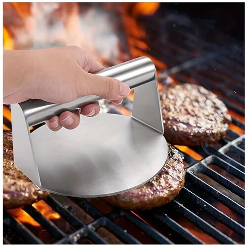 Hamburger Meat Press 430 Stainless Steel Non-Stick WMeat Bur
