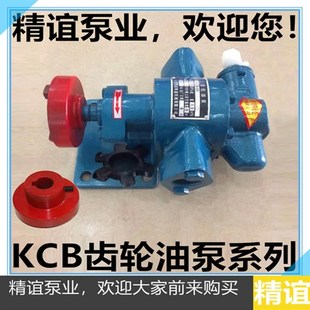 kcb电动小型输送齿轮油泵输油泵头铸铁耐腐蚀自吸耐磨合金防爆泵