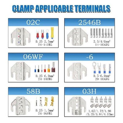 SN-58B Automotive Plug-In Crimping Pliers For Heat Shrink,