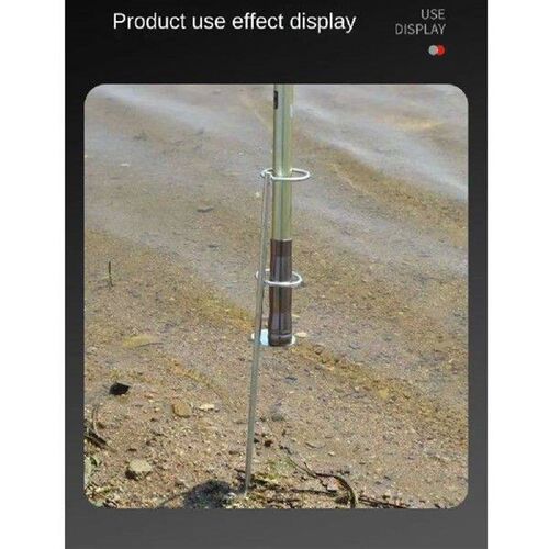 Universal Fishing Rod Holder Stainless Steel Insertion