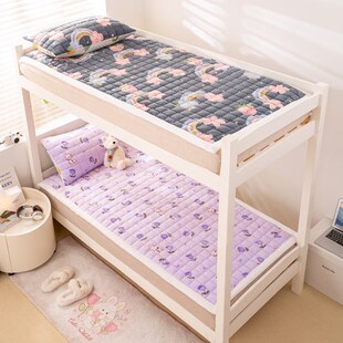 学生床宿舍子母床床垫202新款类高克重印花夹棉床垫