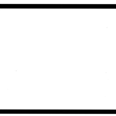 成越150寸4:3白塑简易投影幕布便携散幕 不带孔带黑边3.05*2.31米