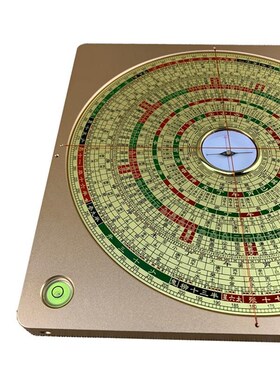 铝镁合金罗盘高精度专业纯铜杨公三元三合综合经仪办公室桌面摆件