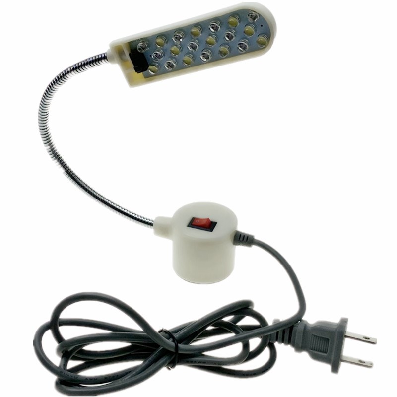 工业缝纫机LED工作灯带磁铁护眼照明节能紫光灯平车30颗珠衣车灯