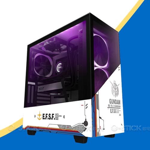 机动战士高达RX782彩色机箱贴纸电脑主机改色贴膜全覆盖防水改造