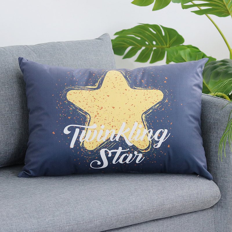 沙发长方形大靠背抱枕靠垫客厅床头靠枕套大号腰枕可拆洗50X70cm图片