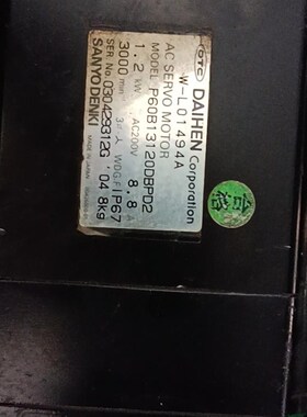 OTC机器人电机W-X01496A/P60B13075DBPD1/P60B13050DBPD1