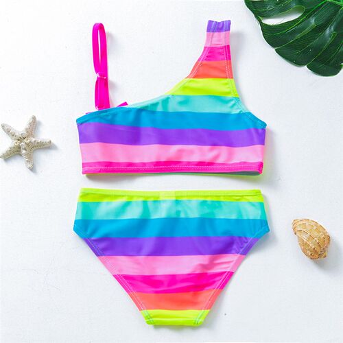 2021 Girls Bikini Suits 6-15Years Two-Pieces Summer Bathing