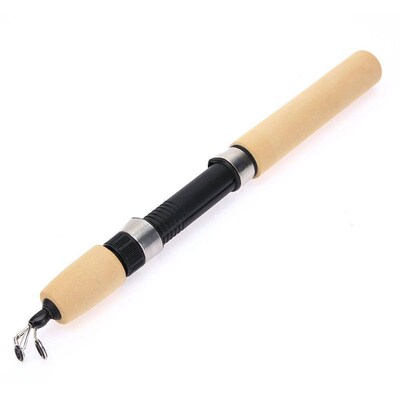 60/80/100cm Mini Telescopic Ice Fishing Rod Portable Carbon