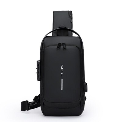 Multifunctional Password Lock Chest Bag Anti-theft Outdoor C