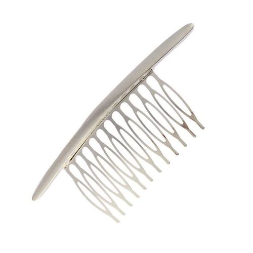 Shuangshuo Hair Side Combs French Hair Comb Straight Teeth H
