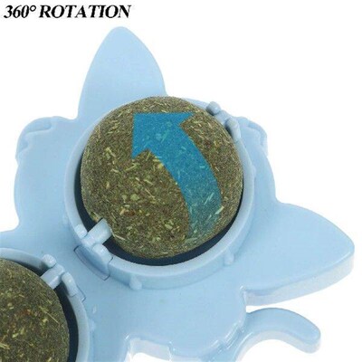 2 Pcs Cat Toy Mint Catnip Ball Hairball for Cats Toys