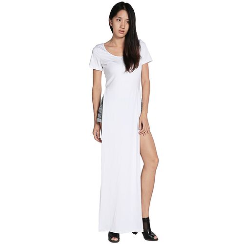 MwOiiOwM High Quality New Maxi Casual Tshirt Dress Ladies