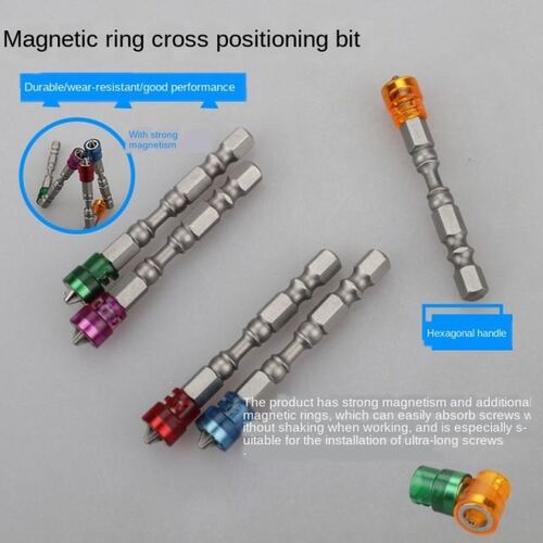 5PCS Electric Screw Driver Set Tools 65L Double Head Magneti
