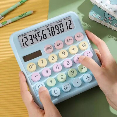 Dopamine Candy Colored Desktop Calculator, High Beauty, Offi
