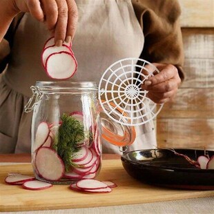 Weights Vegetable Fermenting Jar Kit Press Pcs Pickle