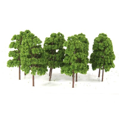 10 Green Model rees 1:75 HO Scale Train Railway War Game ama