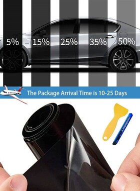 50cmx3/6m Car Window Privacy Tint Film Auto Vinyl Anti Look