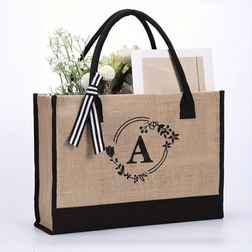 Personalized Letter Shoulder  Ladies Bag Large Capacity Pock