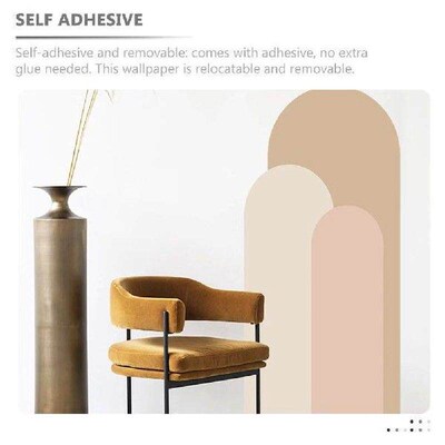 Wall Sticker Vintage Decor Removable Delicate Wallpaper