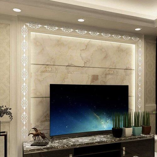 Acrylic Mirror Wall Sticker Home Dcor Background Wall Decora