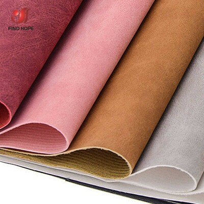 Faux Suede Frosted SheepSkin PU Faux Leather Fabric Waterpro