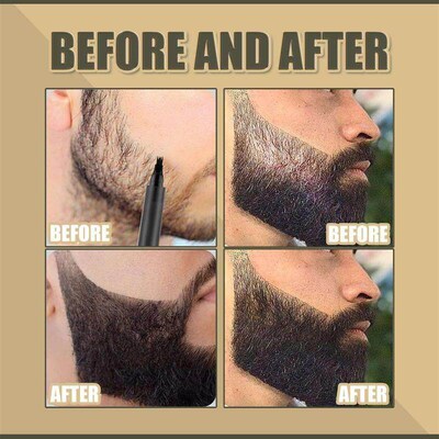 Beard filling pen men	s beard pen waterproof beard br