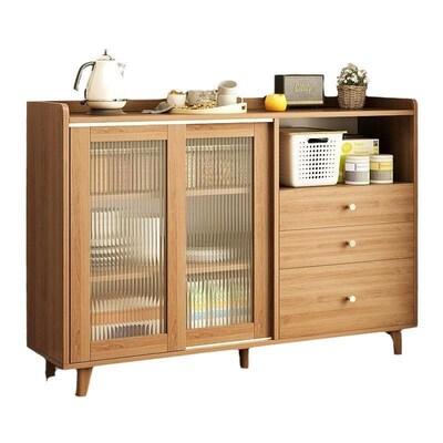 Dining side cabinet Japanese living room wall storage cabine