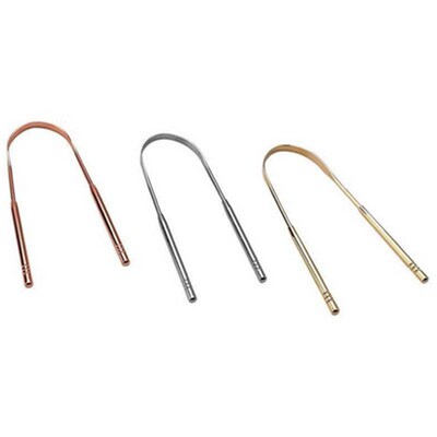 Tongue coating cleaner tongue brush genuine tongue scraper