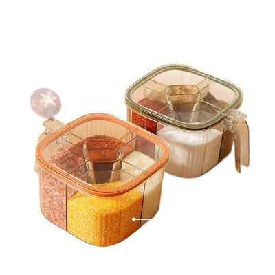 Home Kitchen Seasoning Box Set - Integrated Multi-compartmen