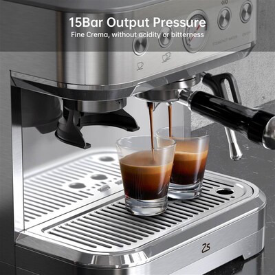 20 BarEspresso Machine Semi Automatic Espresso Maker with Gr
