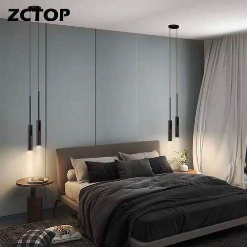 Minimalist LED Hanging Pendant Light for Bedroom Dining Room