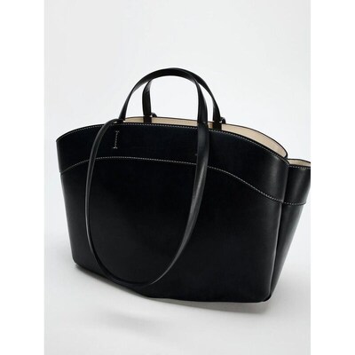 Women Tote Bag Underarm Pouch Large Capacity Pu Leather Shou